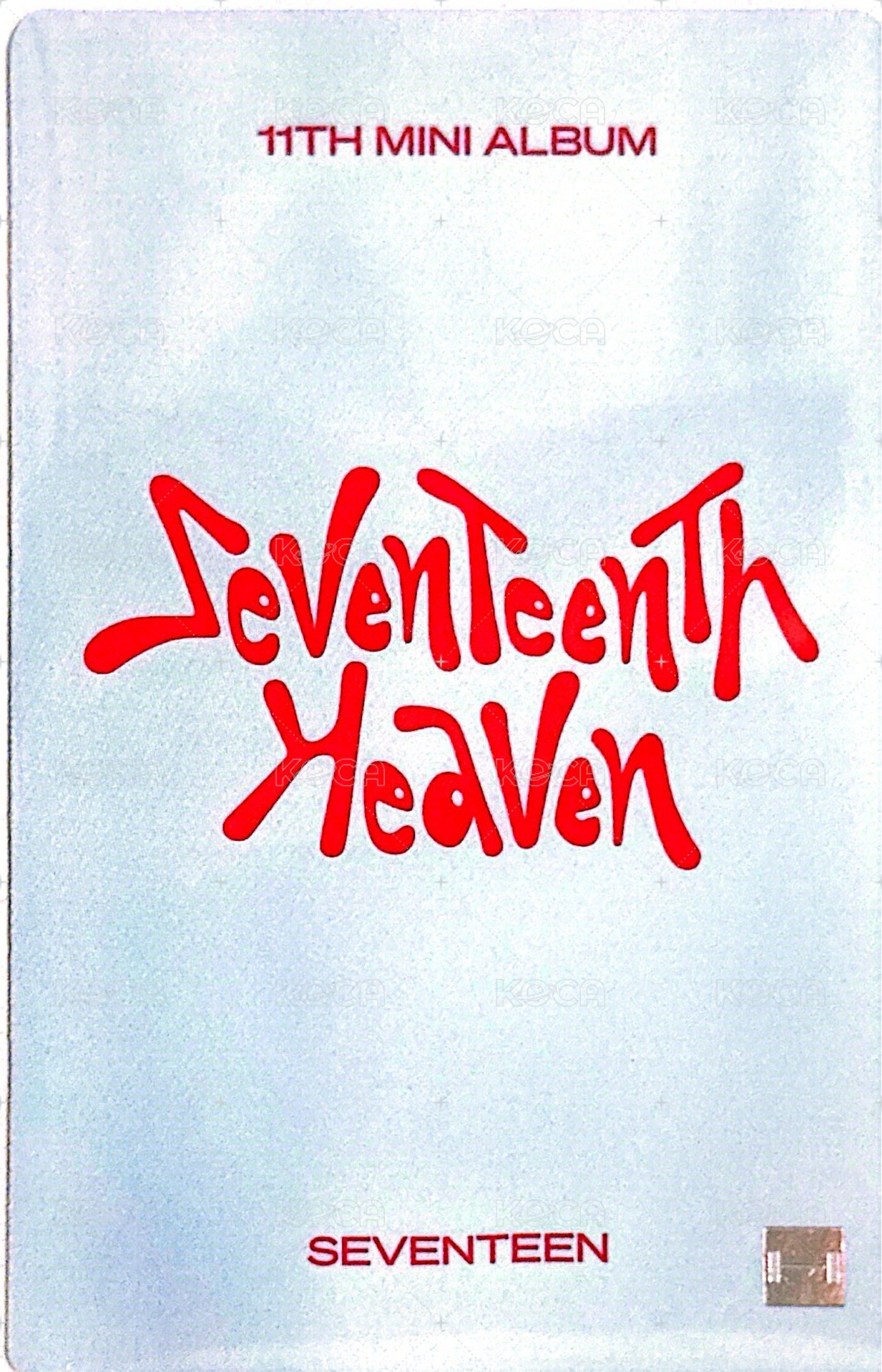 MINI11 sw 幸運卡  背面