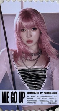 WE GO UP yg 快閃店 入場卡 / 場限卡 