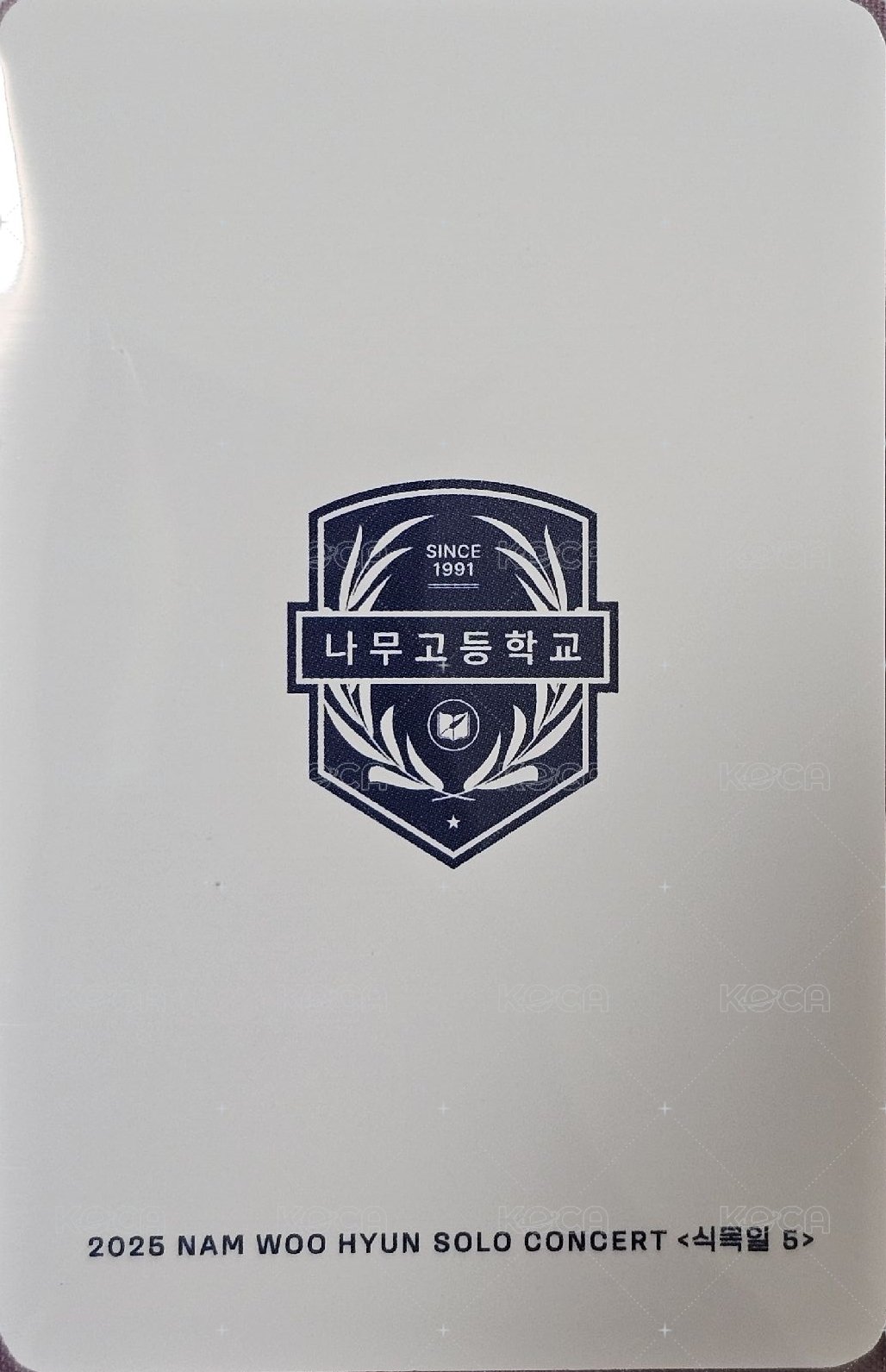 植木日5 隨機卡  背面