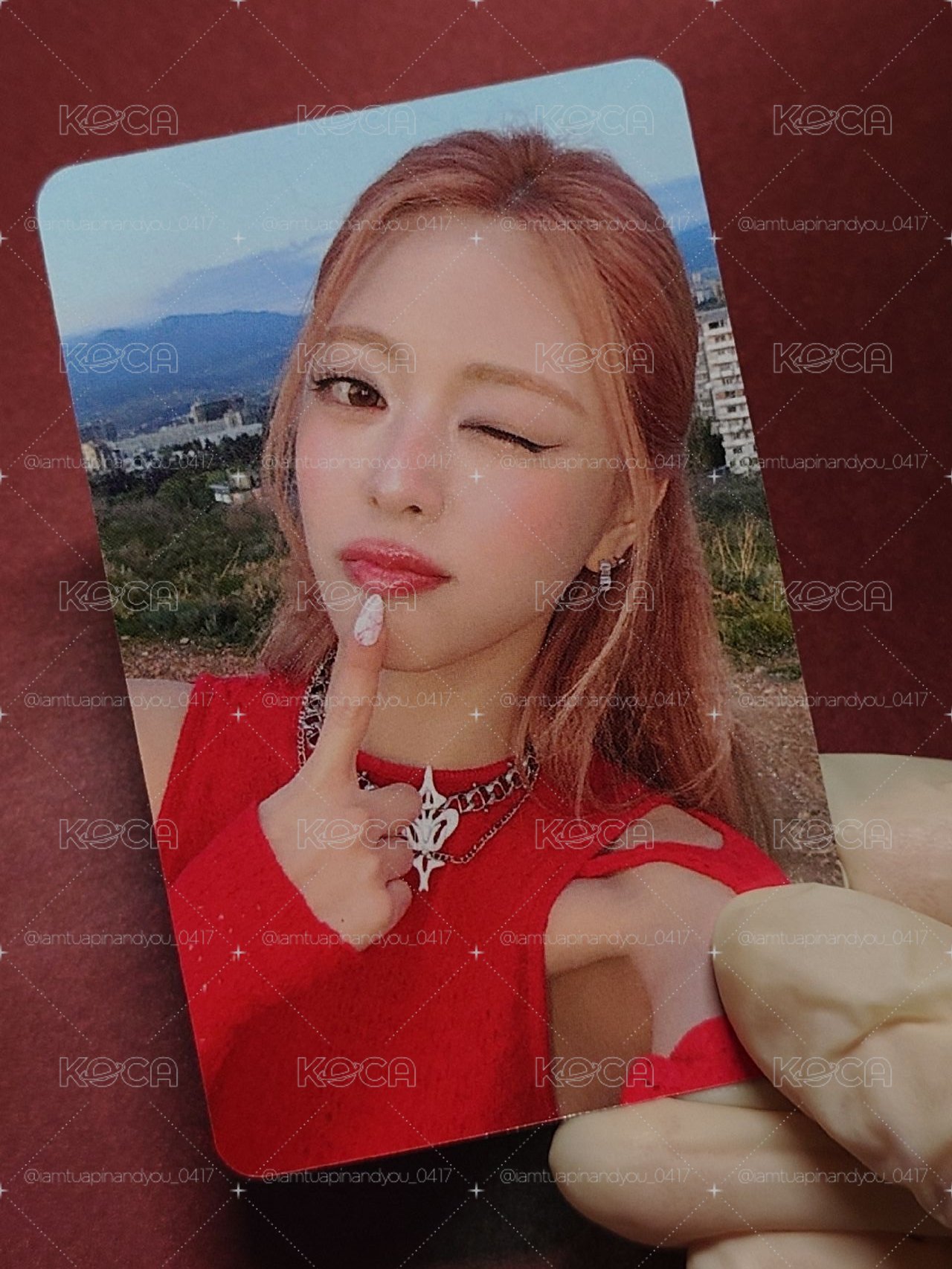 am特典 ITZY GWBG yuna 娜
