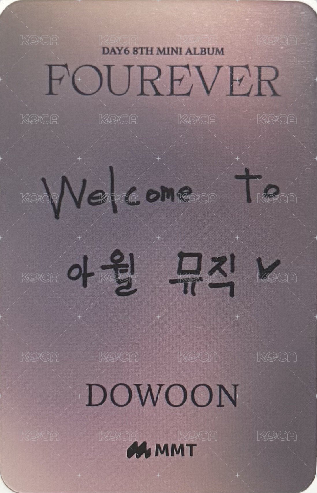 迷八 mmt 視訊 簽售卡  背面