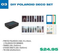 Fever pt.3 SubK Shop DIY POLAROID DECO SET