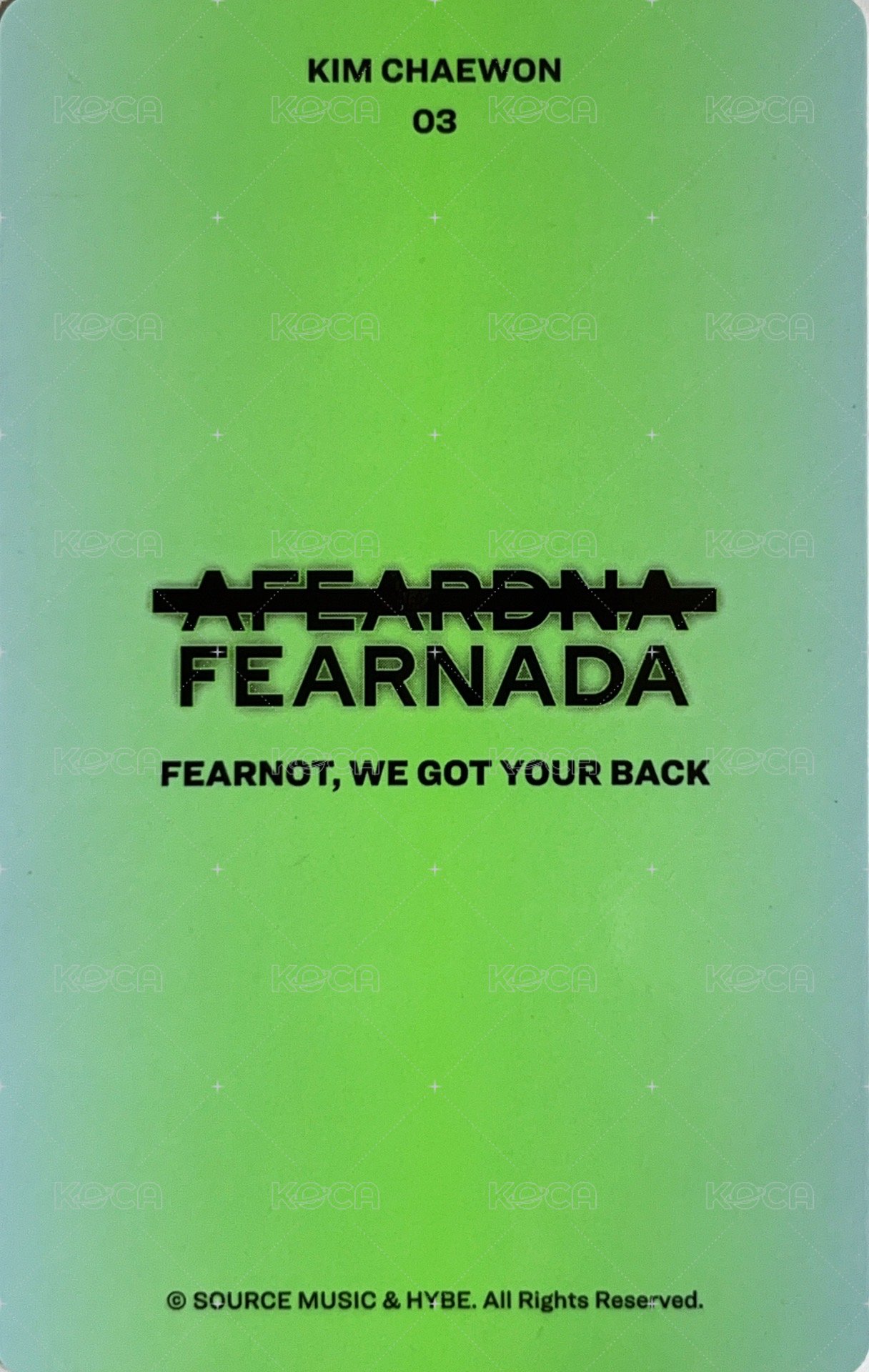 24‘fm 隨機卡  背面