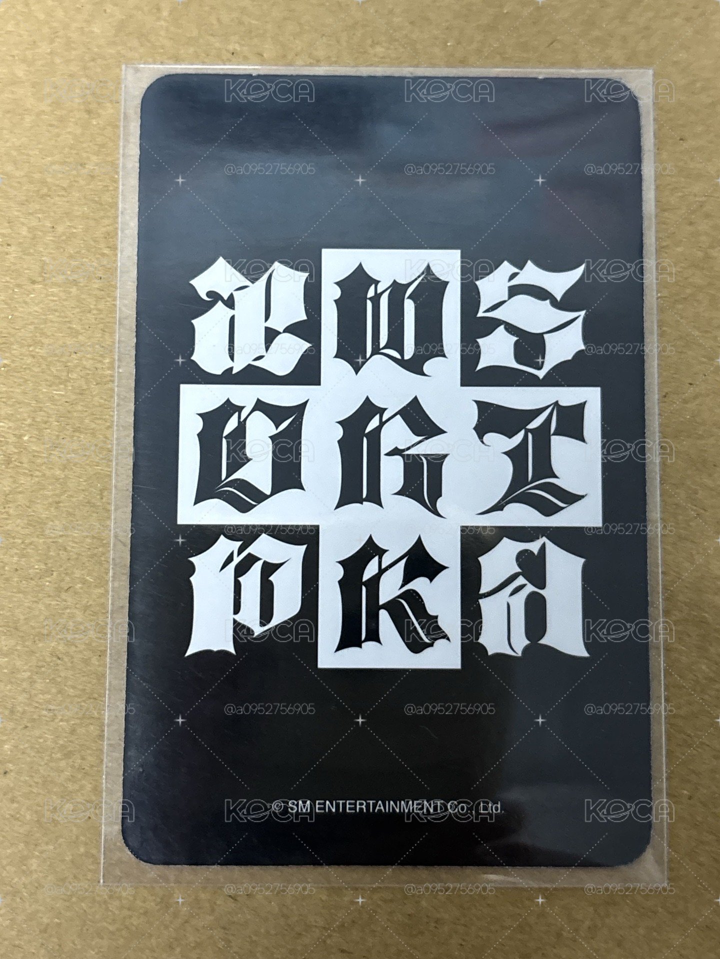 aespa Karina 柚子 Dirty Work mokket 簽售卡 柚