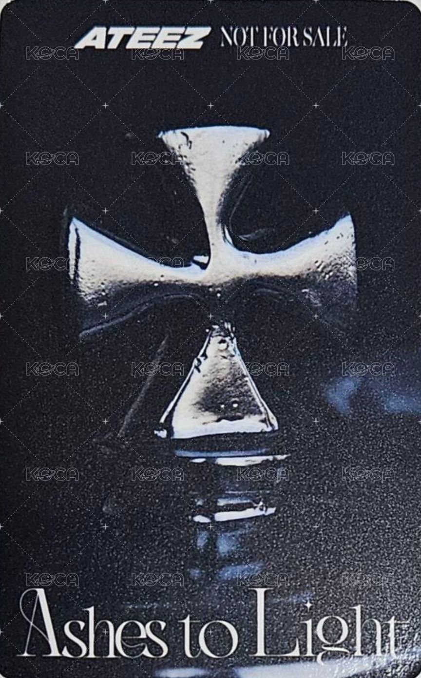 Ashes to Light hmv 抽選卡  背面