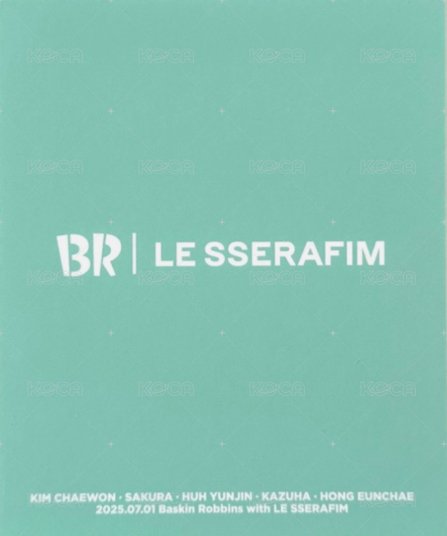 31 冰淇淋 代言卡  背面