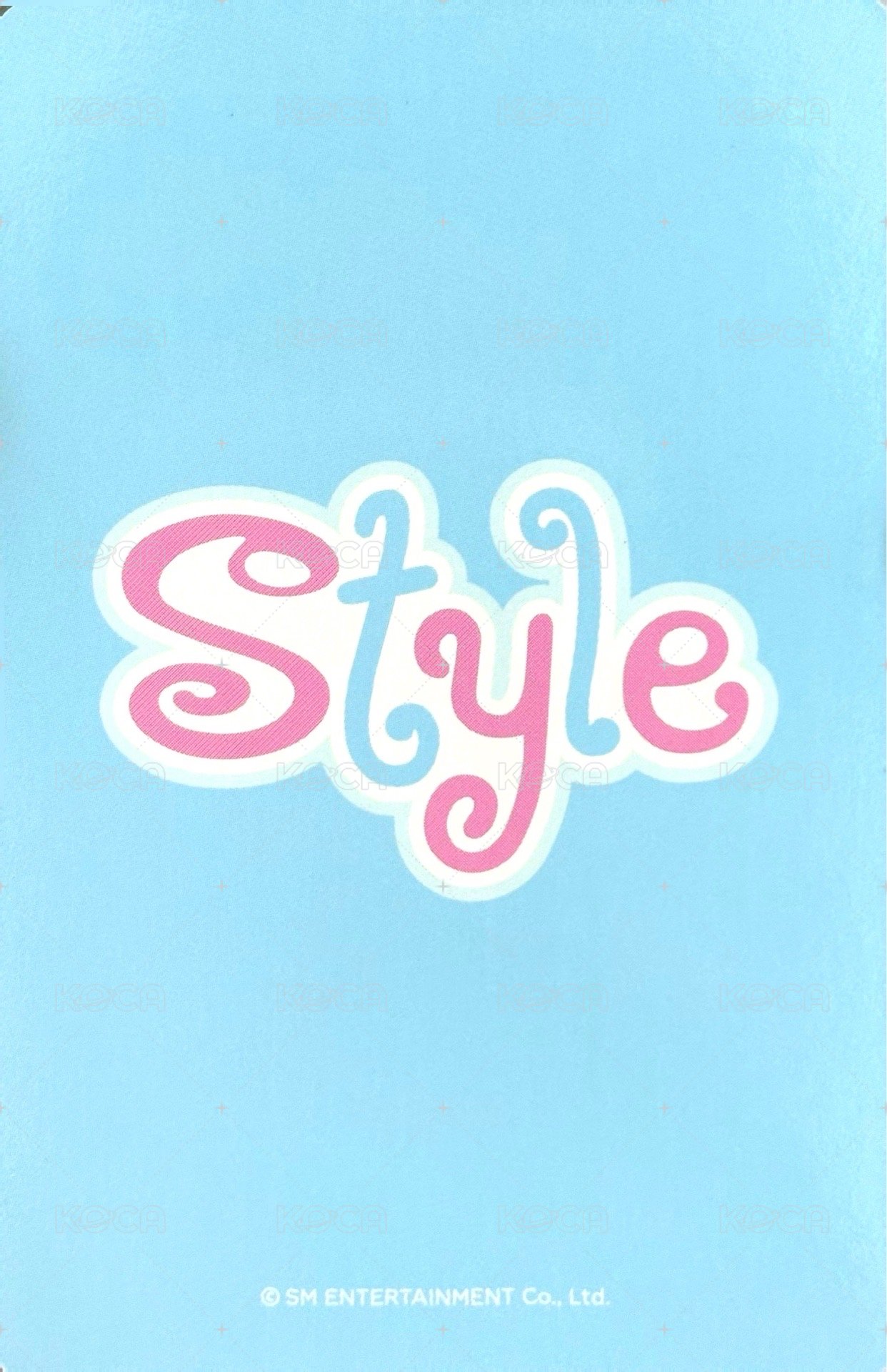 Style sm 幸運卡  背面