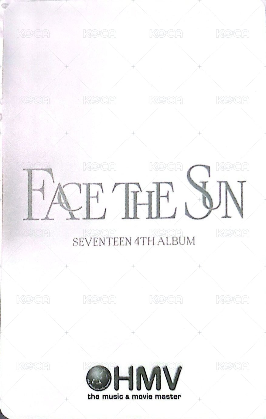 正四 hmv 特典卡  背面