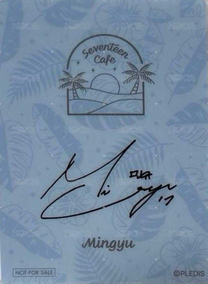 22’CAFE SR 入場卡 / 場限卡  背面