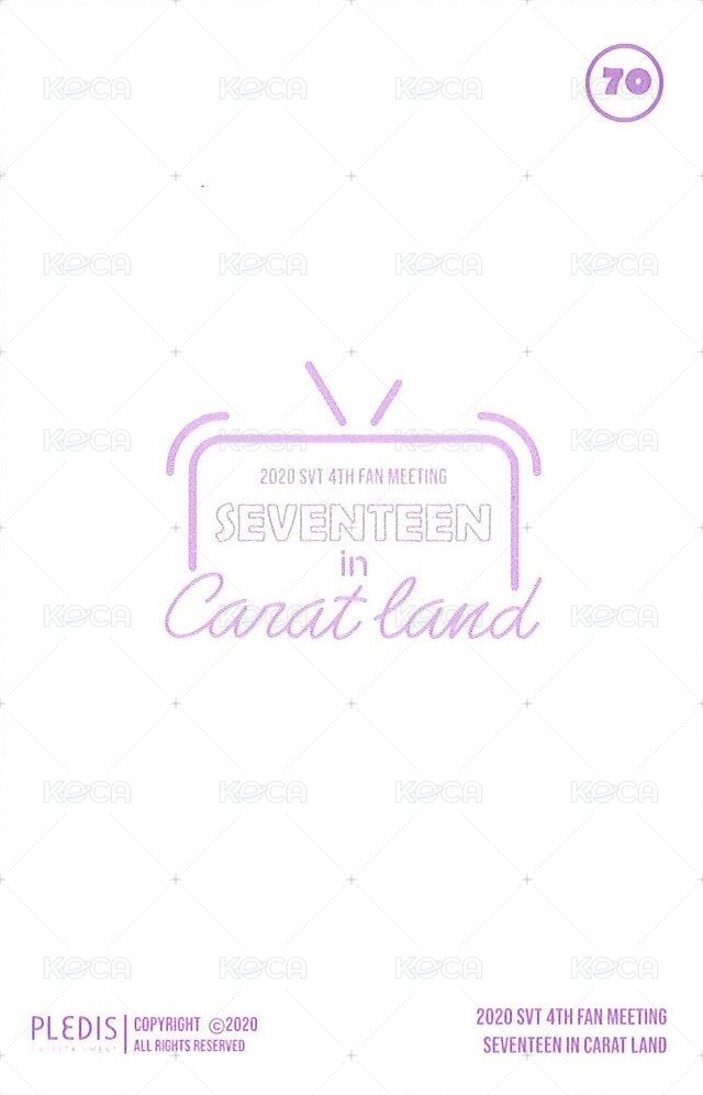 20‘克拉島 隨機卡  背面