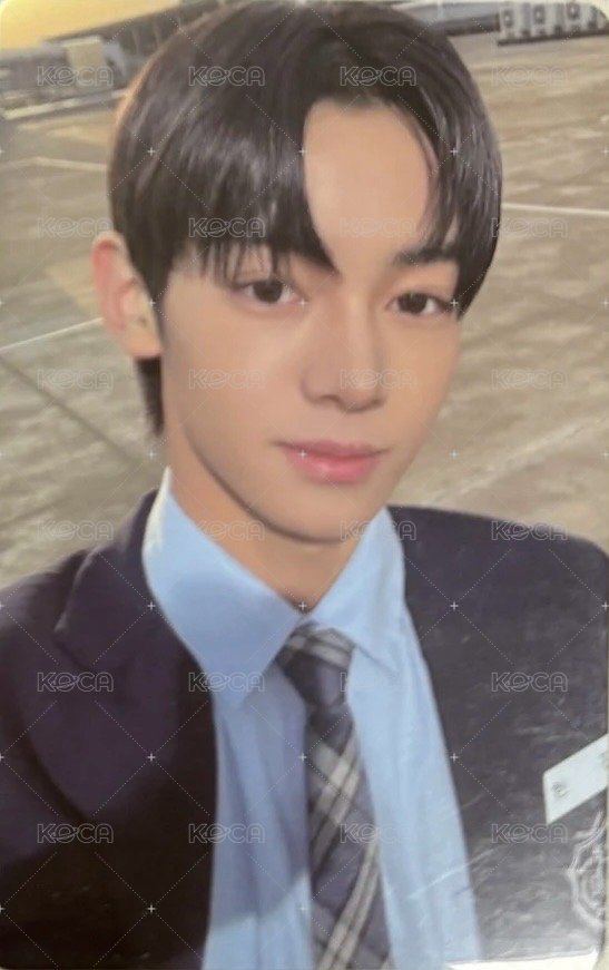 Sparkling Blue m2u 簽售卡  正面