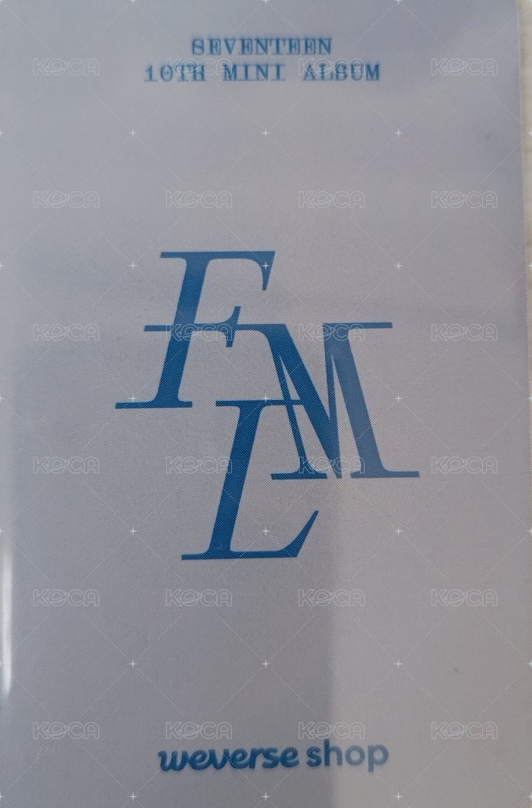 MINI10 wvs 簽售卡  背面