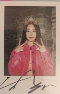 I feel sr 1.0 特典卡 B版拍立得