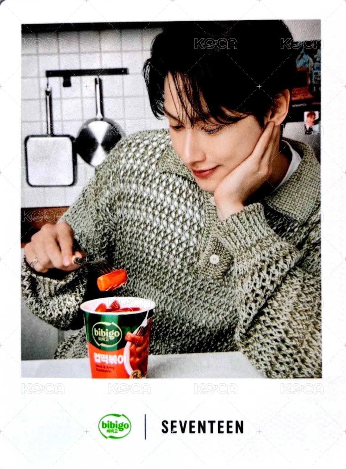 代言 代言卡 BIBIGO代言卡 正面