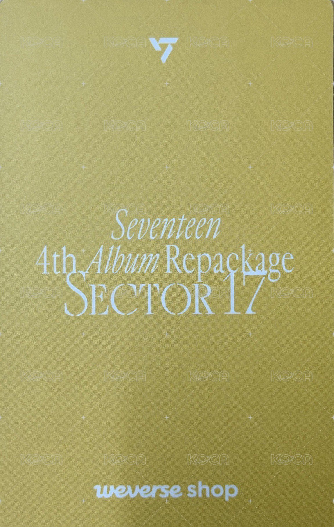 正四後續 wvs wvs ver. 特典卡  背面