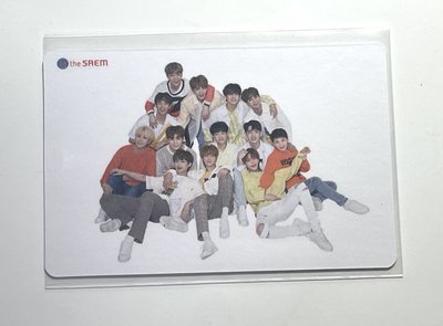 【HOSHI】the SAEM代言卡 卡背為團體照(需多帶100）