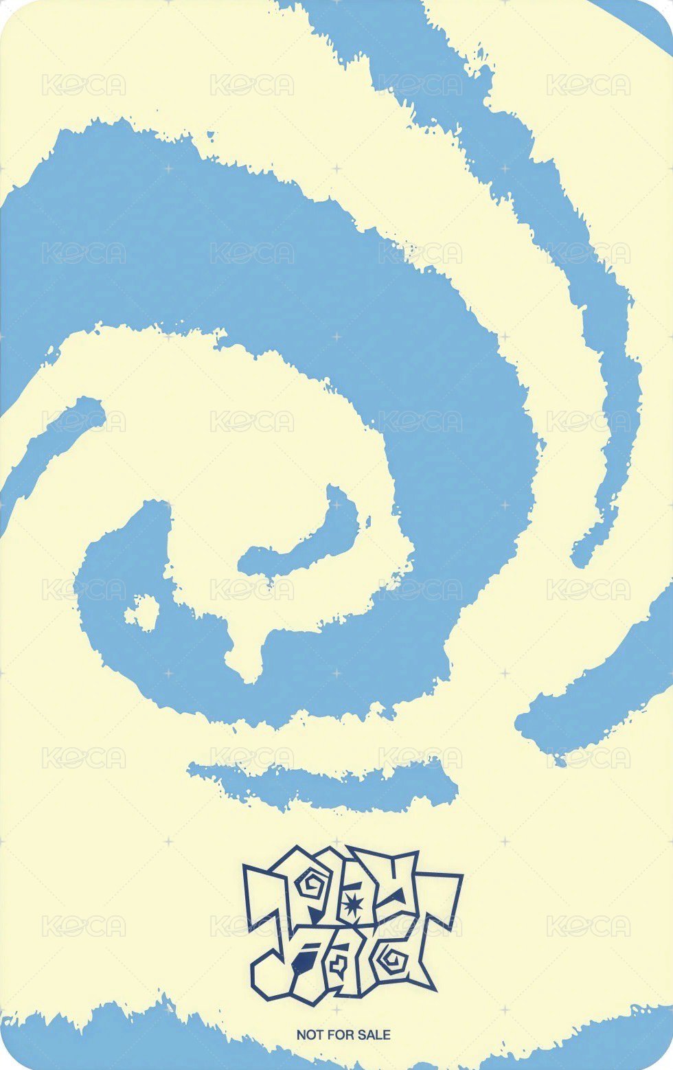 Play Hard 環球 抽選卡  背面