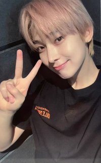 迷二 周邊卡 FEVER衣服卡3.0黑衣粉髮禹