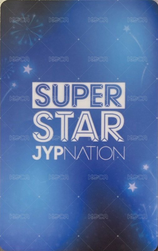 SUPERSTAR 遊戲卡 STAR+ING 背面