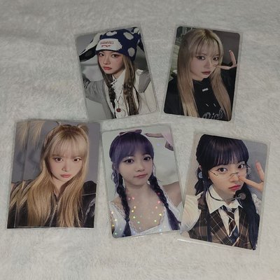 LE SSERAFIM 恩採 EASY 小卡 特典卡 幸運卡 環球 WVS 一直娛 環球 yes24