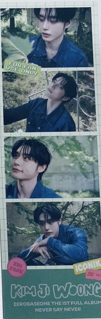 正規一 明信片 四格照