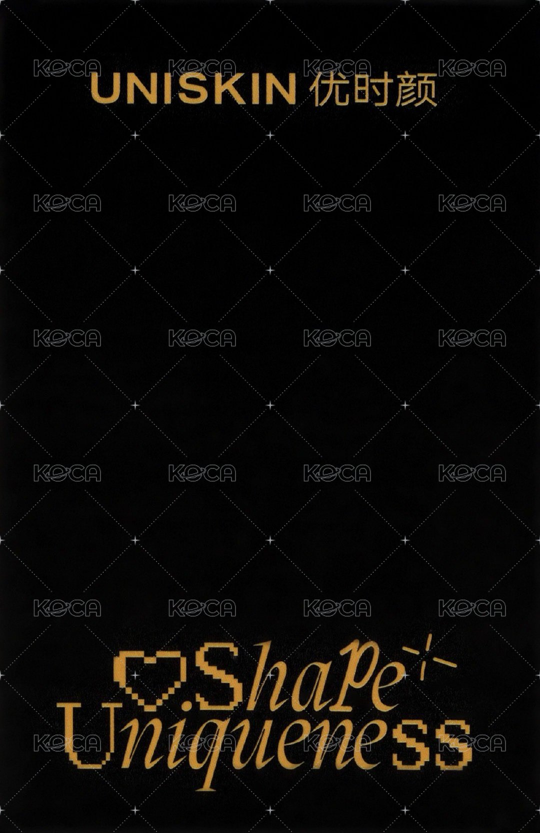 優時顏 代言卡 1.0 ver.B 背面