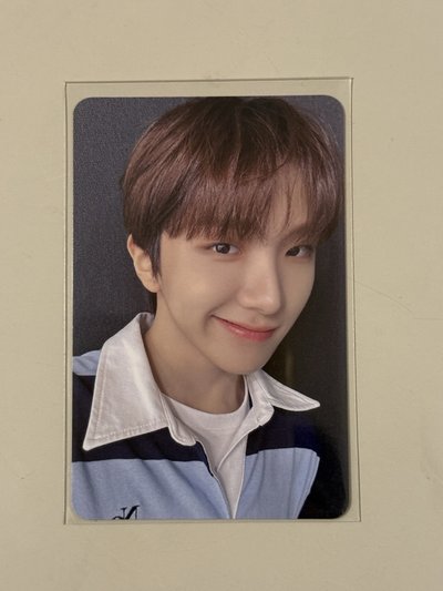 BOYNEXTDOOR 雲鶴 HOW? 愛豆驛站 1.0 簽售卡 6 中文卡背