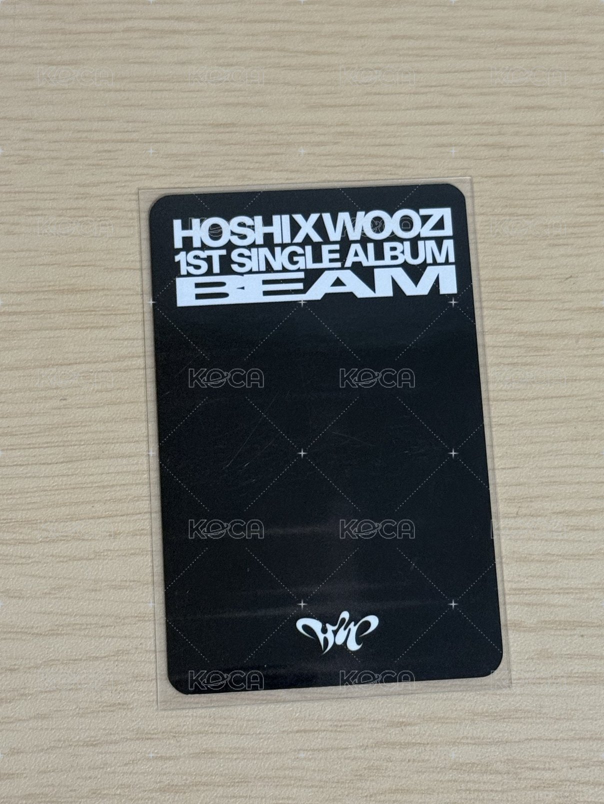 HxW ‘𝗕𝗘𝗔𝗠’ mp 特典卡  背面