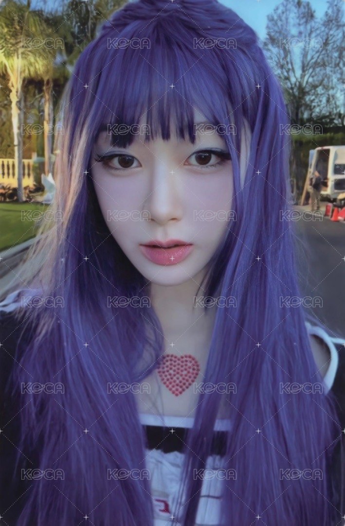 MY WORLD 專輯卡 spicy ver.吉 紫髮吉 正面