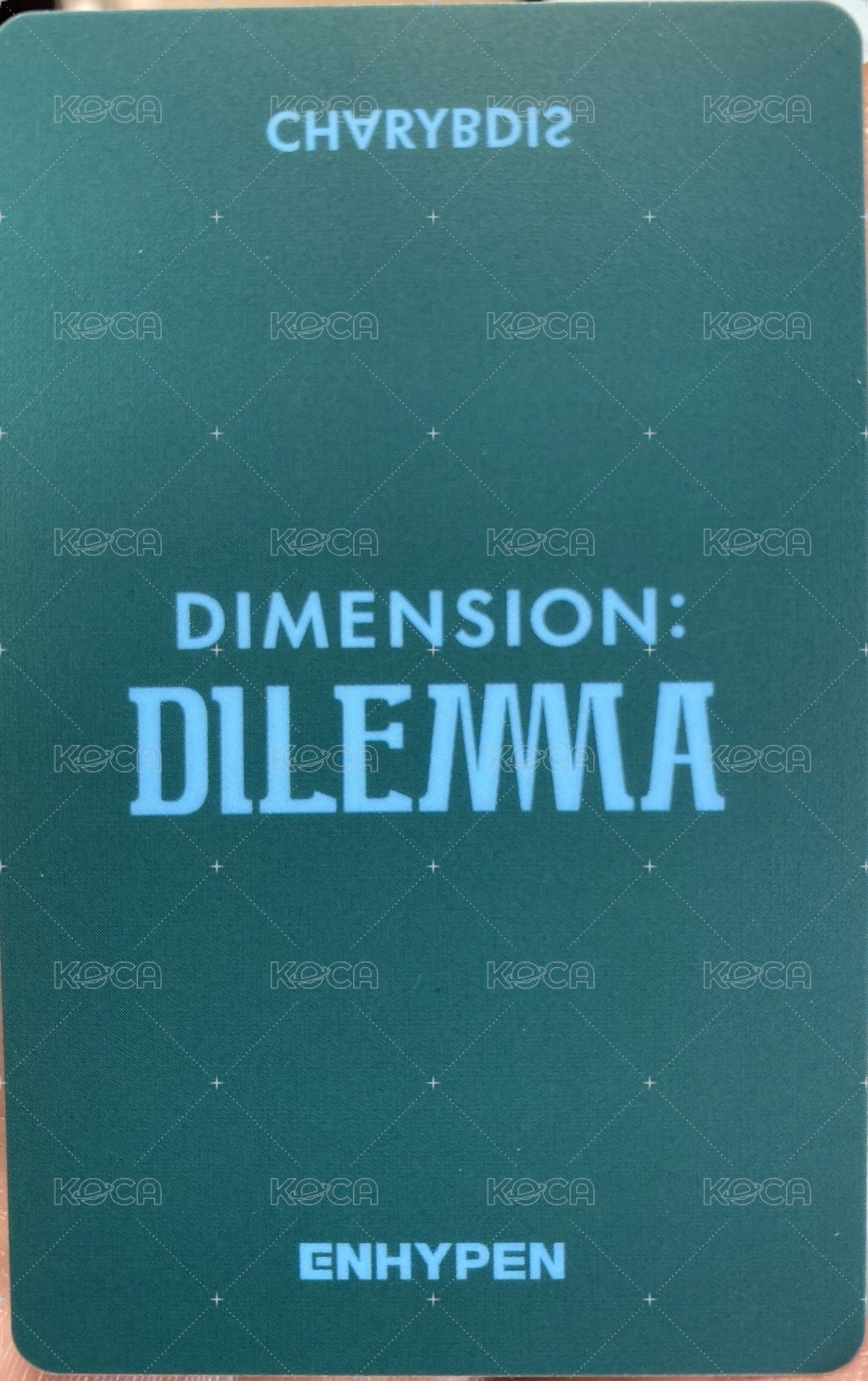 正一 pst 幸運卡 釜山幸運卡 PowerStation 藍衣羲 背面
