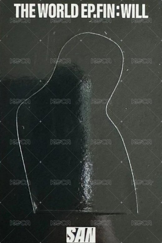 WILL 專輯卡 Platform ver. 立牌 背面