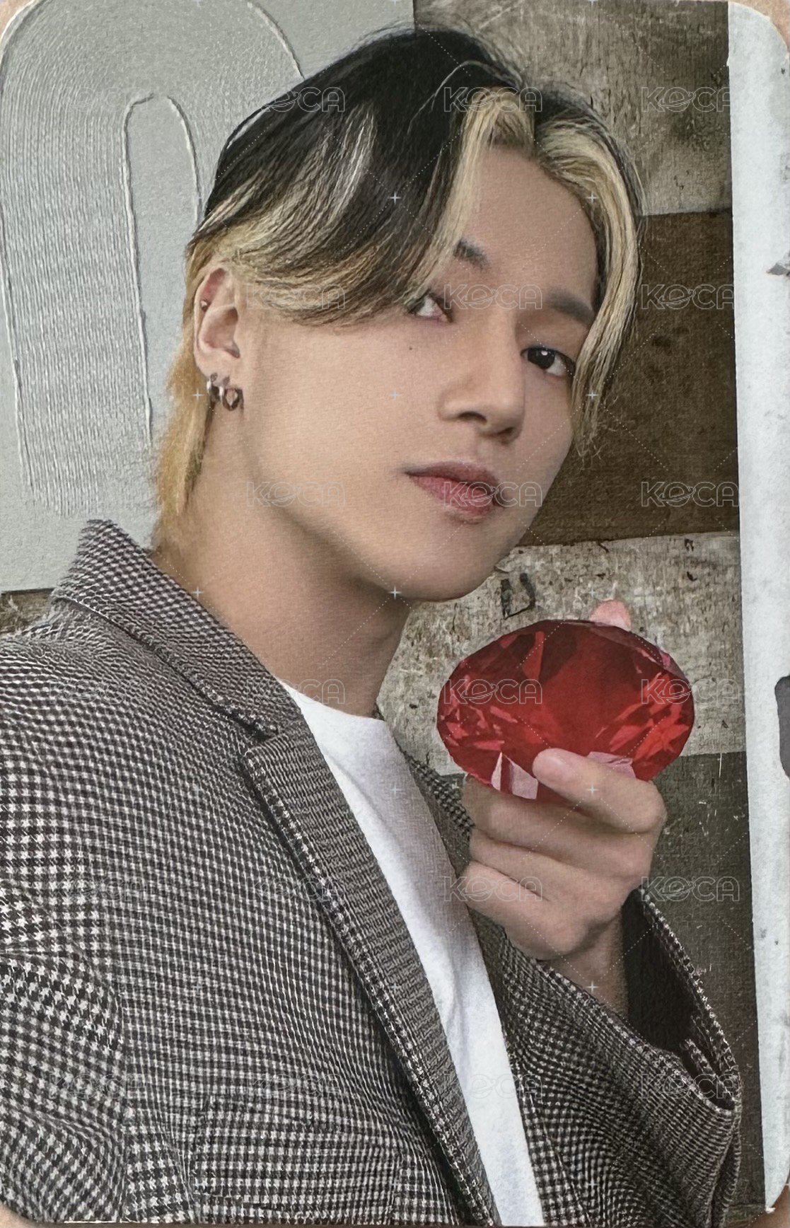 2024年曆 yes24 特典卡  正面