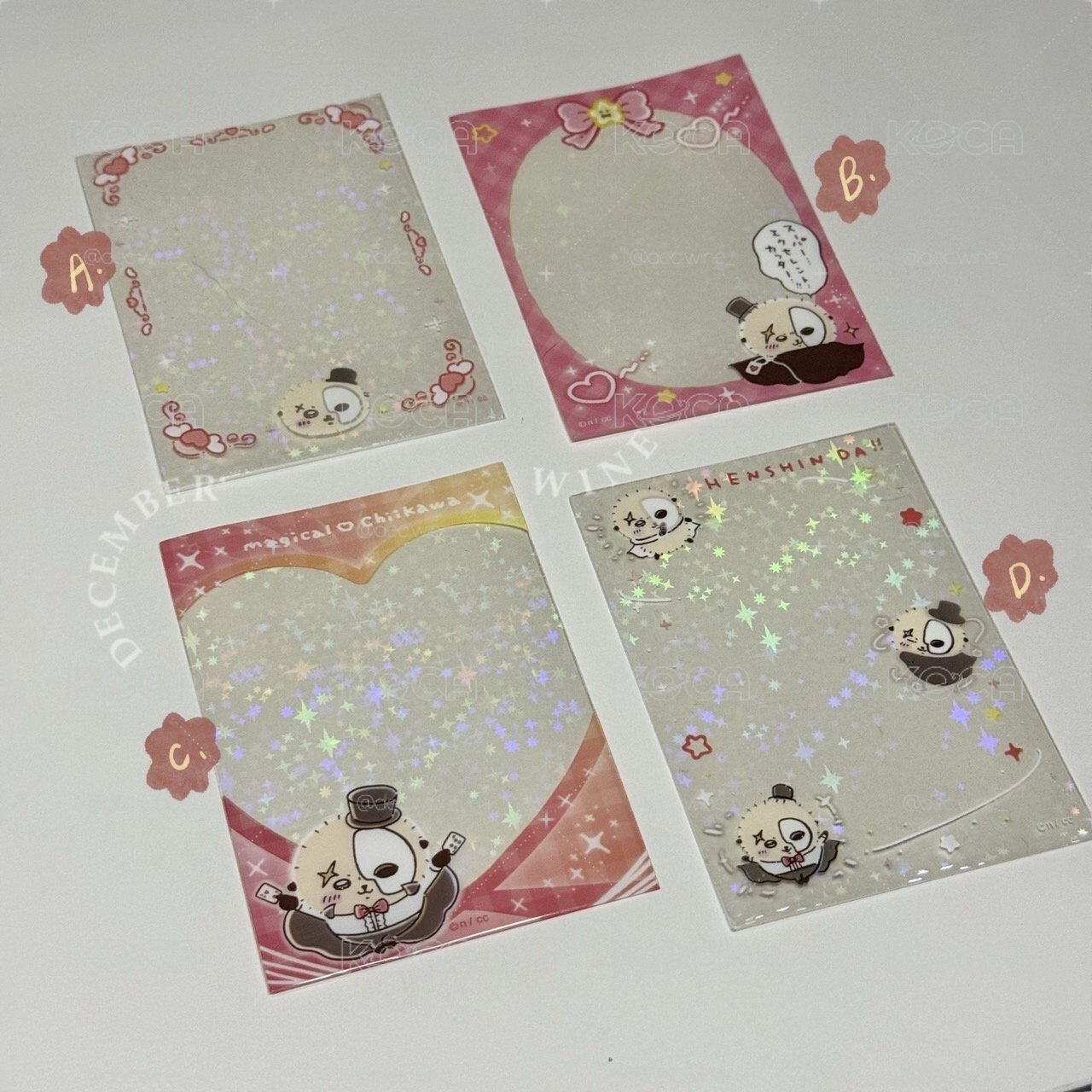 <現貨> 魔法海獺師傅細閃卡套