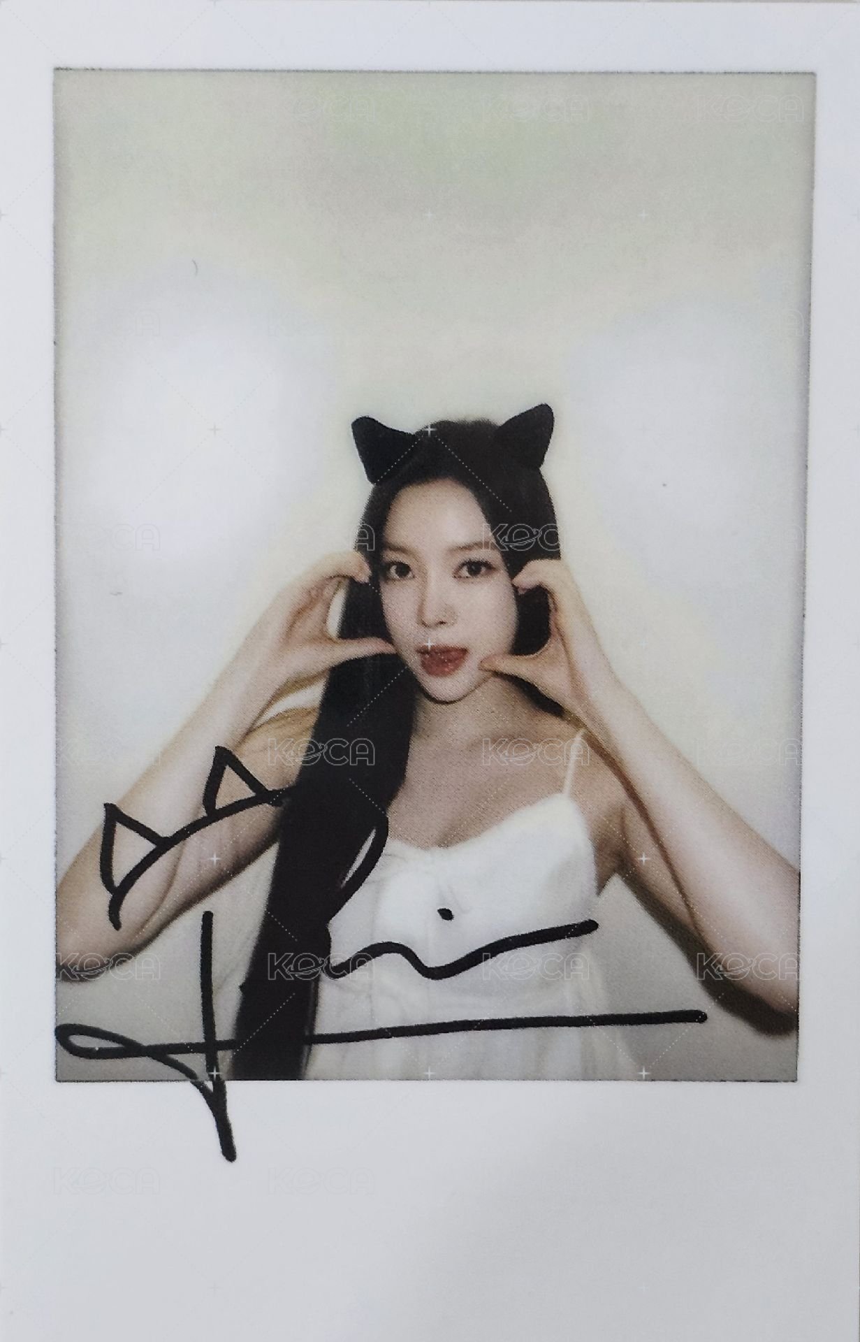 迷一 泡泡摩奇 上海線下 簽售卡 B ver 正面