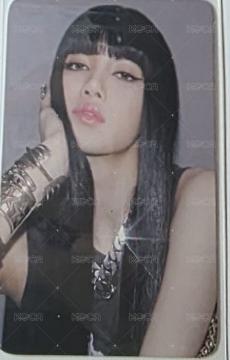 LALISA k4 特典卡  正面