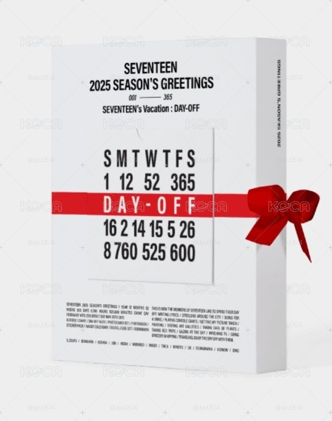 [現貨][全新未拆] 2025年曆 Seventeen