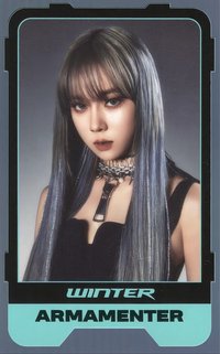 Girls 專輯卡 K版角色冬