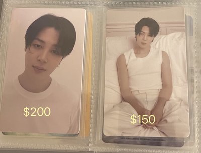 BTS防彈少年團 專卡、特典卡 多旻