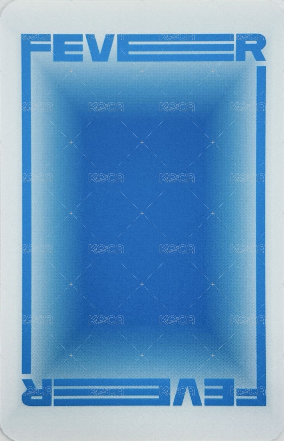 FEVER pt.3 Kpopstore 1.0 簽售卡  背面