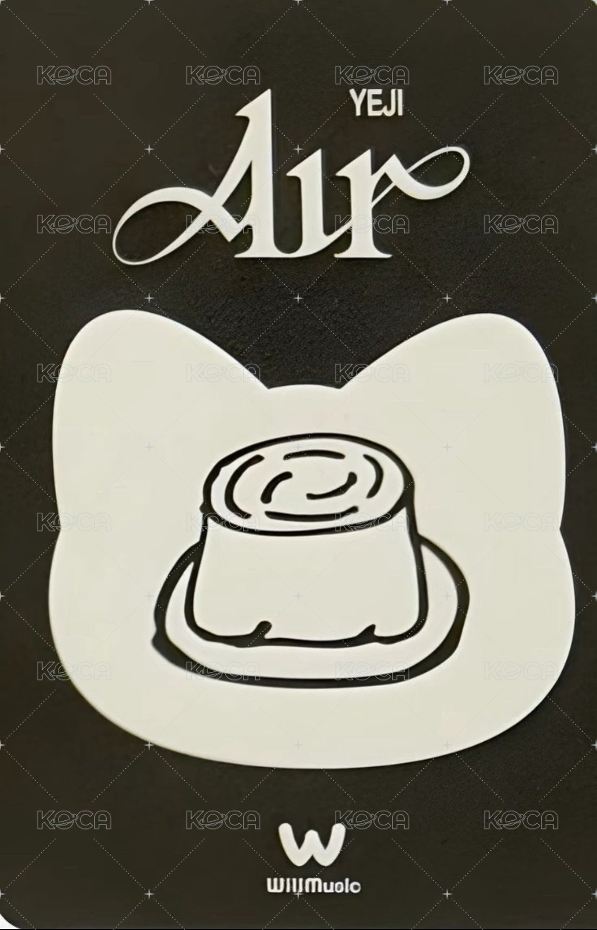 AIR 微樂客 簽售卡 手繪台式小吃 背面