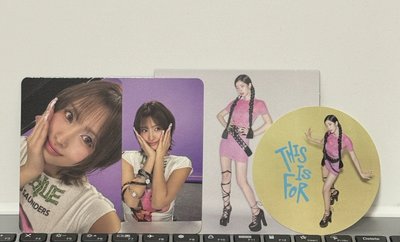 (可當綁卡)THIS IS FOR單封小卡組