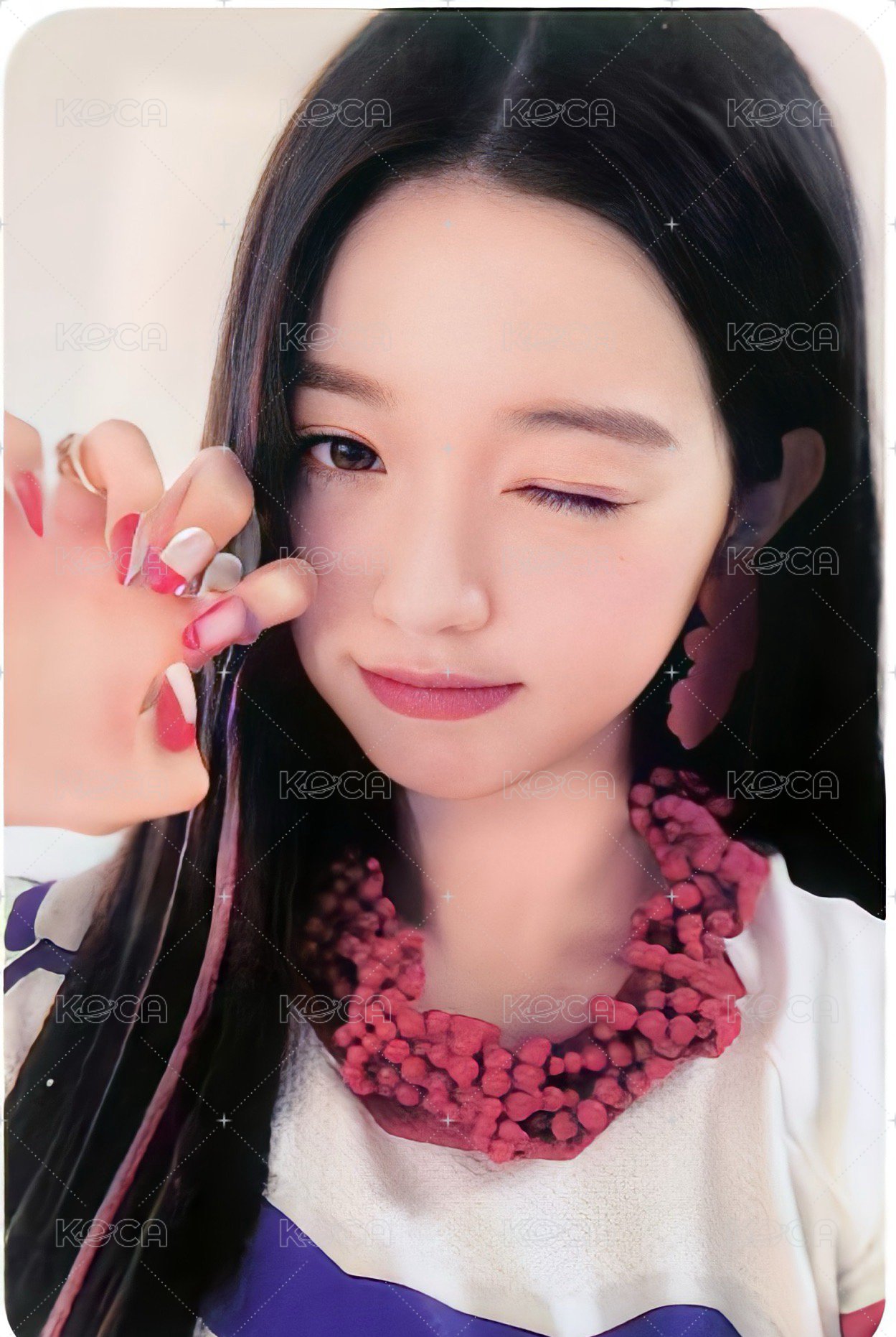 After LIKE Bandina 特典卡  正面