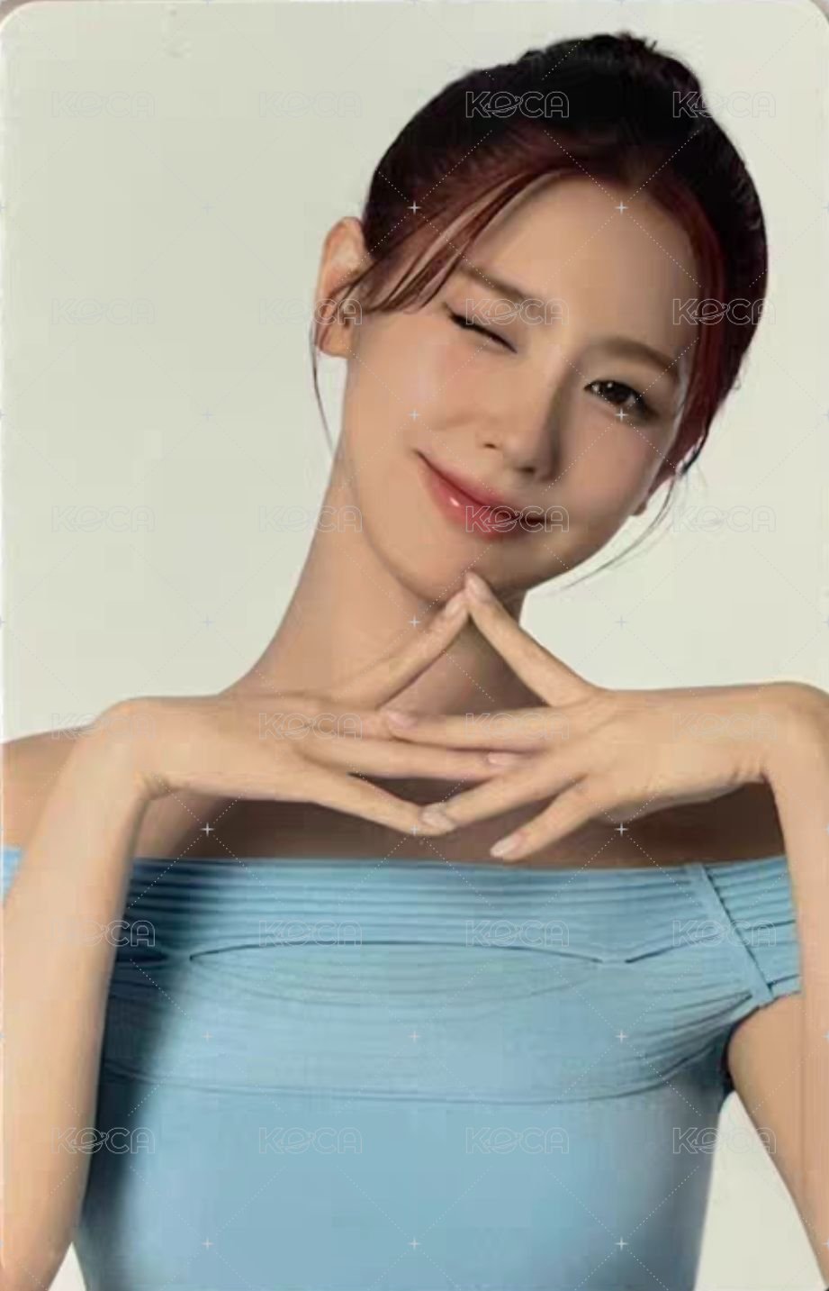   秀膚生 代言卡  正面