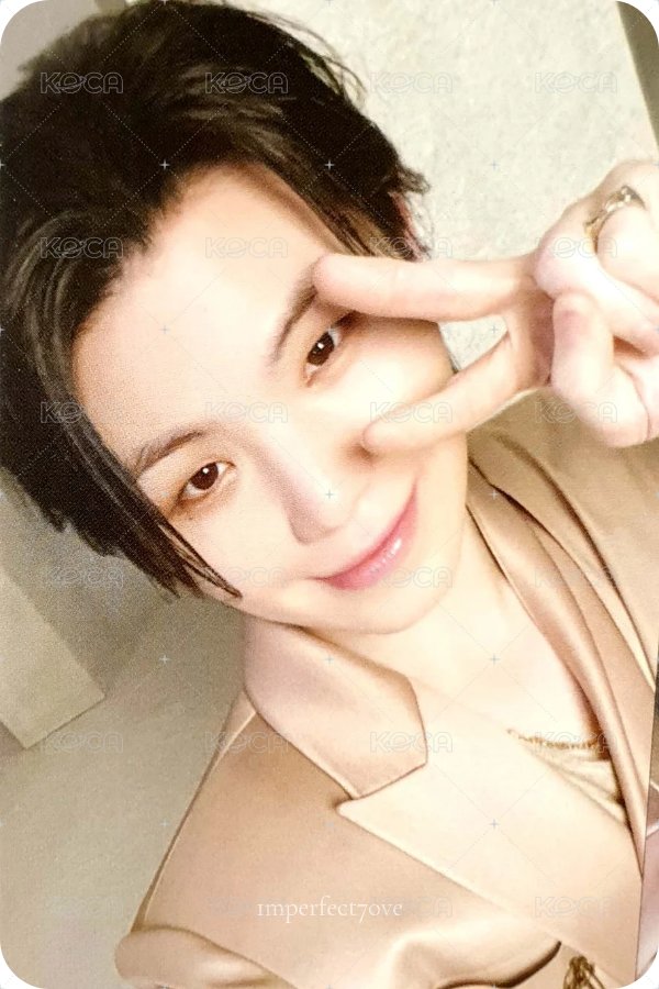 RIGHT HERE 周邊卡 外套卡 正面