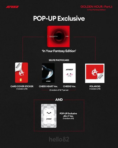 GOLDEN HOUR PART.3 IN YOUR FANTASY PB專 美通 POP-UP EXCLUSIVE 