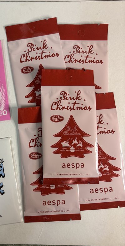 aespa 24聖誕卡包卡 未拆隨機卡包