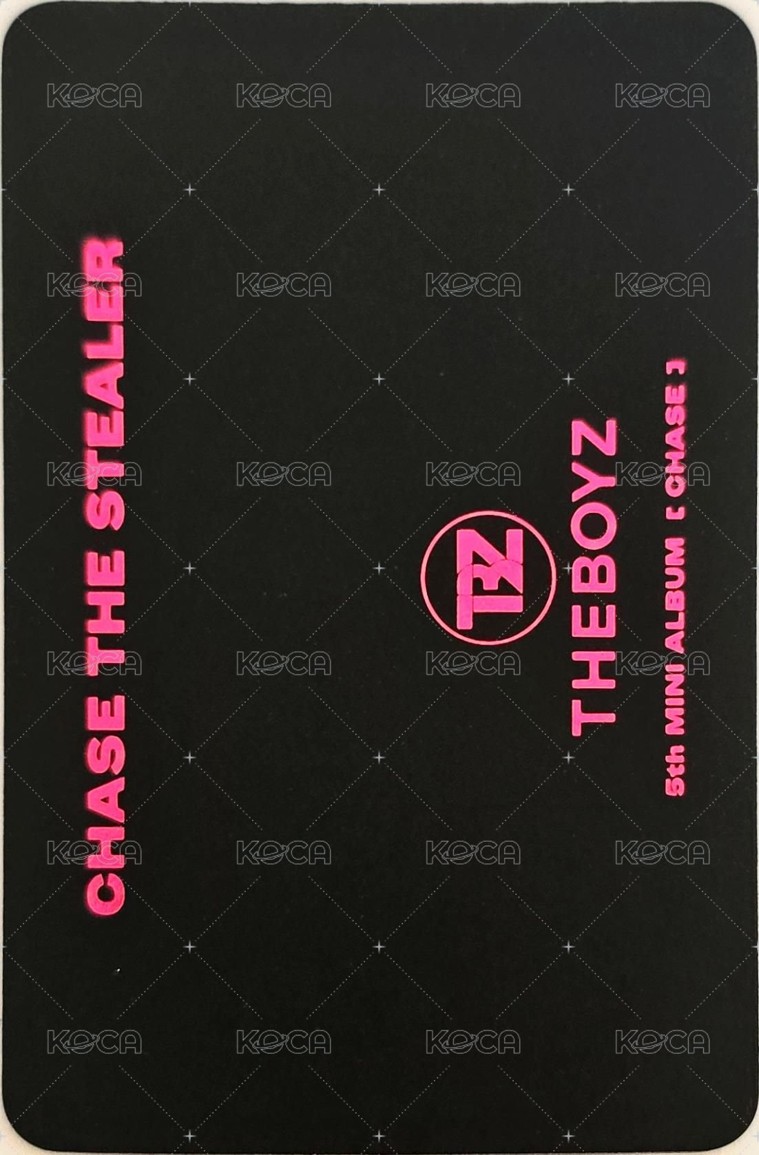 CHASE 專輯卡  背面