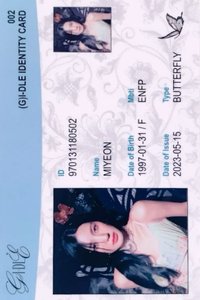 I feel 專輯卡 ID卡