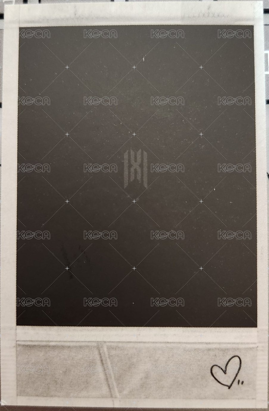 love 專輯卡 拍立得卡 背面