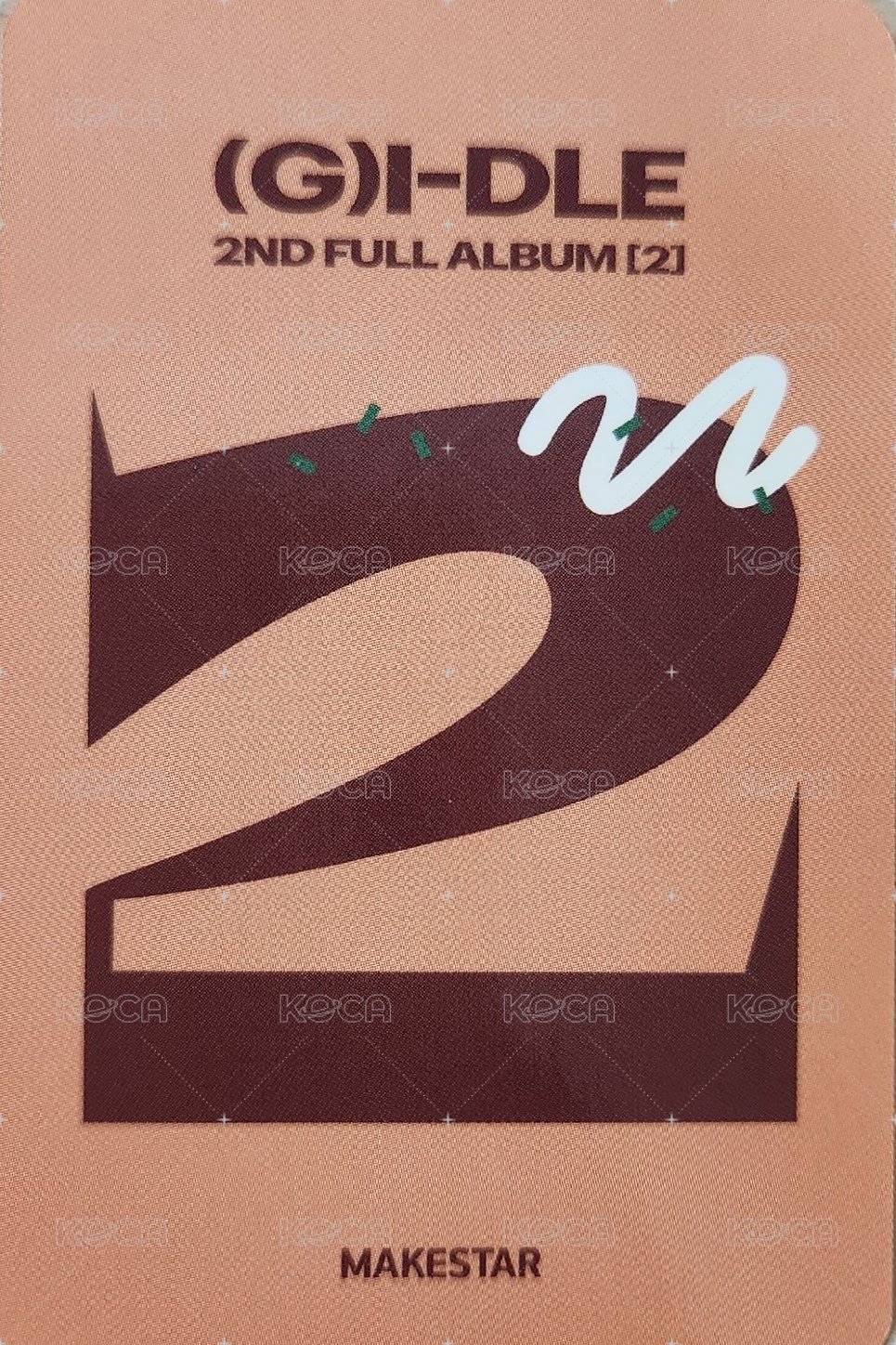 正規二 ms 11.0 簽售卡 章魚小丸子娟 背面